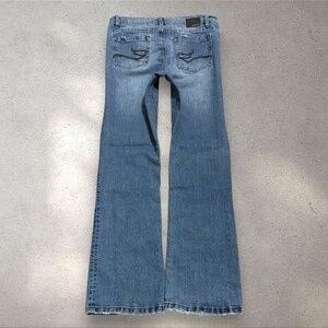 Foster Jeans Co. Mid Rise Bootcut Jeans